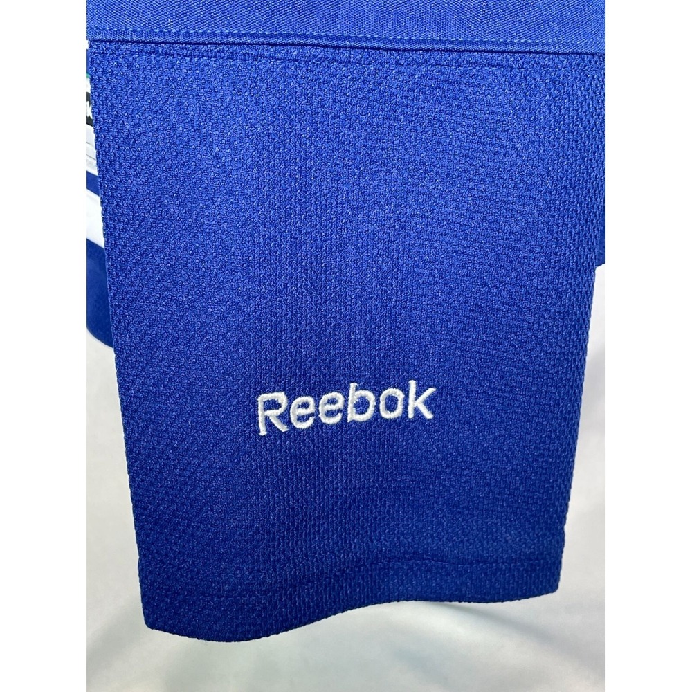 Vancouver Canucks NHL Reebok Blue Premier Alternate Jersey Women's LARGE - Picture 9 of 15